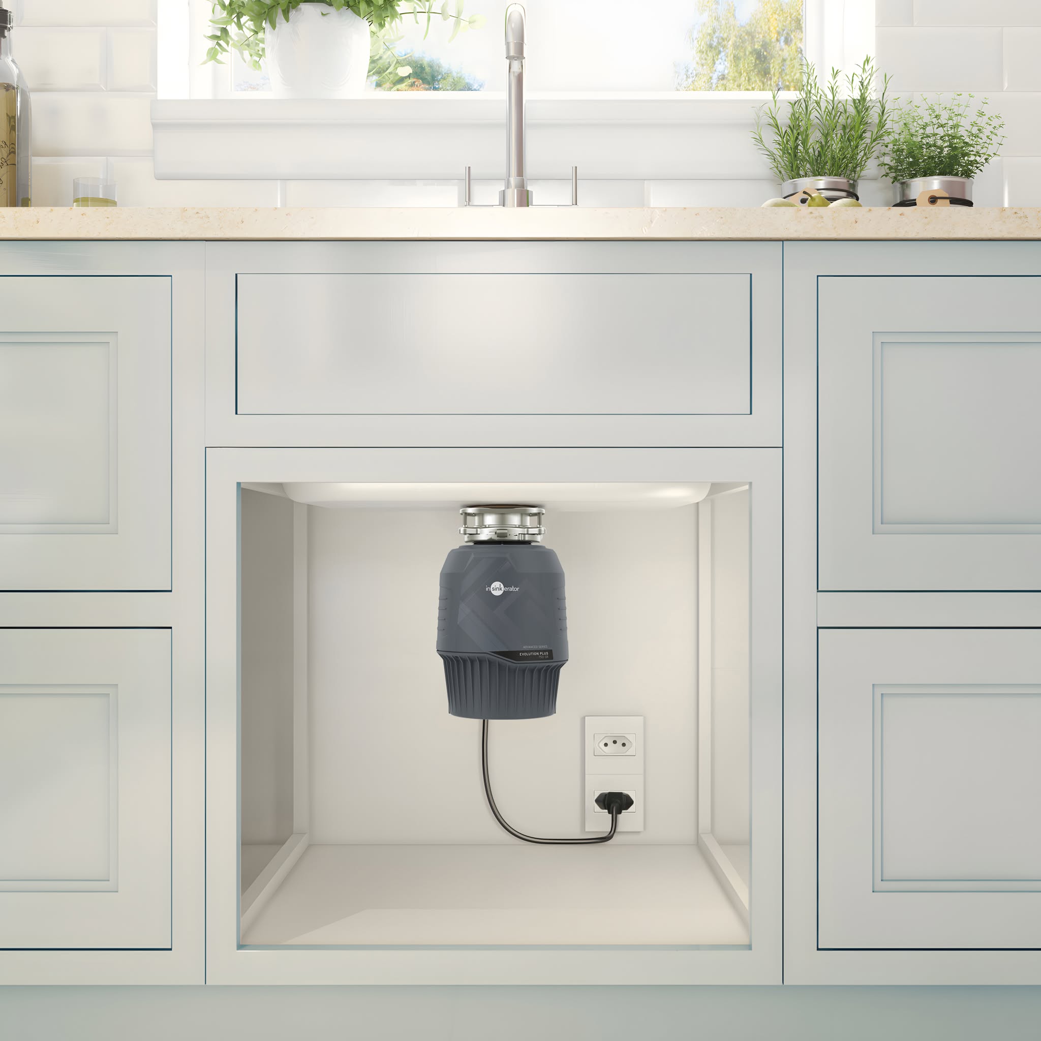 Triturador de Resíduos Alimentares InSinkErator Evolution Plus 750 SR