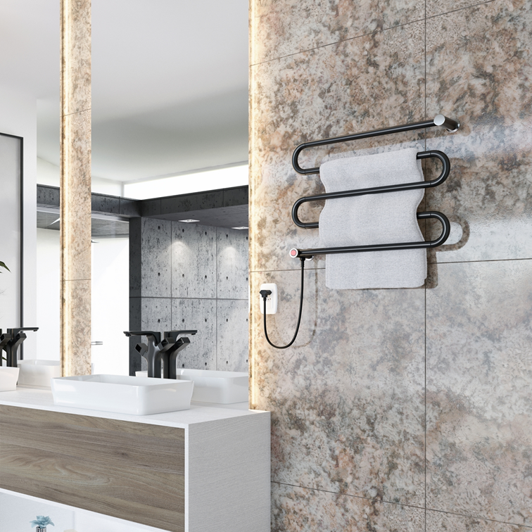 Toalheiro Térmico Classic Clean Branco Aquece