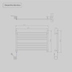 Toalheiro Térmico Concetto Inox Seccare
