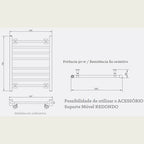 Toalheiro Térmico Requinte Inox Seccare