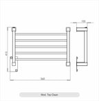 Toalheiro Térmico Top Branco Aquece