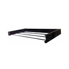 Varal Mágico 60cm 4 Varetas Preto
