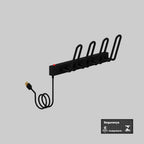 Secador Elétrico de Calçados 2 Pares Preto